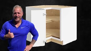 How to build Lazy Susan Cabinets Save Thousands RTA [upl. by Tull]