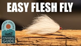 How to Tie a Flesh Fly  Easy Flesh Fly Pattern for Alaska [upl. by Saixela180]