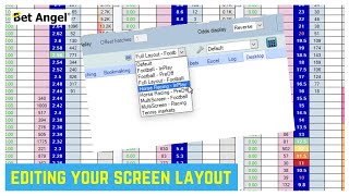 Bet Angel  Setting up your perfect screen layout for Trading [upl. by Suciram]