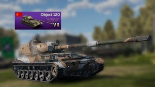 War Thunder Mobile  Object 120 gameplay [upl. by Asseram]