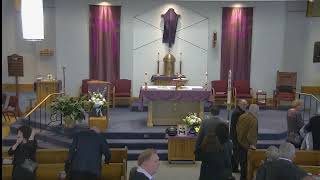 Funeral Mass for Peter Puricelli  March 22 2024  St Michaels South Glens Falls NY [upl. by Eenwahs]