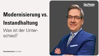 Modernisierung oder Instandhaltung Die Unterschiede und alles Wissenswertes für Vermietende [upl. by Eaver]