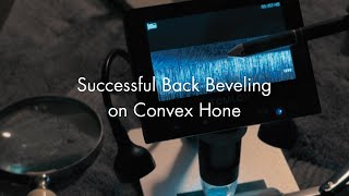 Honing Journal  Successful Back Beveling Convex Hone [upl. by Eitac]