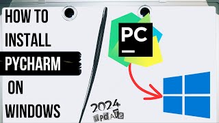 How To Install PyCharm On Windows 1011  Updated 2024  MyCodeWorks [upl. by Nwahsyar]