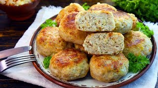 Fish cutlets with sauerkraut [upl. by Eylatan]