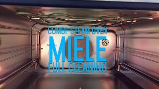 How to Clean Combi Steam Oven  Miele Combination Steam Oven [upl. by Byron831]