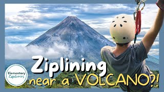 INCREDIBLE Ziplining Adventure Soaring Over the Jungle  Arenal Volcano La Fortuna Costa Rica [upl. by Aseneg]