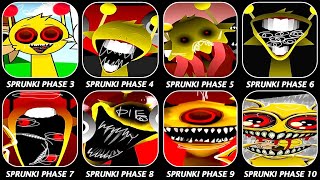 Phase 3 VS Phase 4 VS Phase 5 VS Phase 6 VS Phase 7 VS Phase 8 VS Phases 910 in Incredibox Sprunki [upl. by Aland]