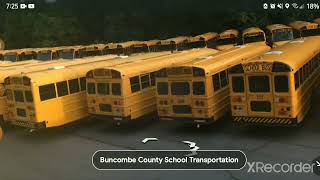 Buncombe County School Bus Garage [upl. by Ariat]