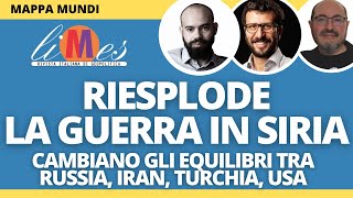 Riesplode la guerra in Siria Cambiano gli equilibri tra Turchia Russia Iran e Usa [upl. by Amery]