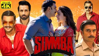 2018 Simmba Full Movie  Ranveer Singh  Sara Ali Khan  Ajay Devgan  Sonu Sood  Review amp Facts [upl. by Malliw]