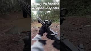 Weapon Inspect Gun ASMR gun asmr reload gopro fps pov guns [upl. by Eelra517]