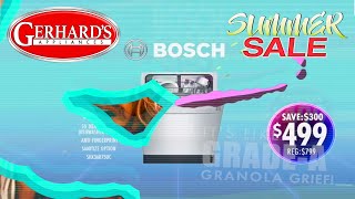 499 Bosch Dishwasher Summer Sale [upl. by Ibot517]