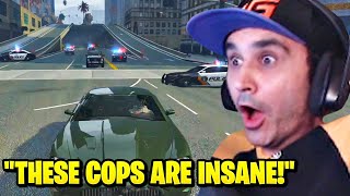 Summit1g Gets Chased by TERMINATOR Cop amp Cant ESCAPE  GTA 5 ProdigyRP [upl. by Ferneau]