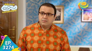 Taarak Mehta Ka Ooltah Chashmah  Ep 3274  Full Episode  12th October 2021 [upl. by Kennith]