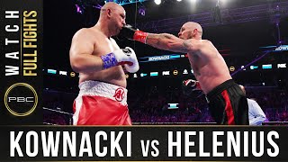 Kownacki vs Helenius FULL FIGHT March 7 2020  PBC on FOX [upl. by Ambler]