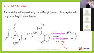 M Sc  Chemistry  Benzothiophene Benzimidazole Benzoxazole [upl. by Haelahk]