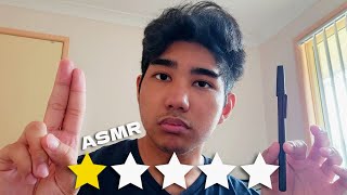 ASMR WORST Reviewed Cranial Nerve Examination [upl. by Ahsatam]