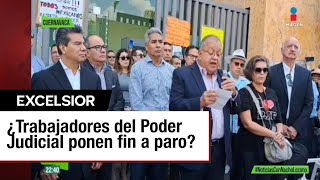 Reanudan actividades algunos juzgados y tribunales en paro [upl. by Vigen]