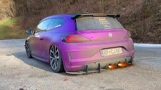 VW Scirocco 14 TSI Straight Pipe Sound 🔥 [upl. by Nosila68]