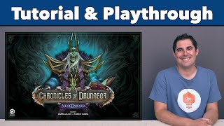 Chronicles of Drunagor Tutorial amp Playthrough  JonGetsGames [upl. by Enomor]