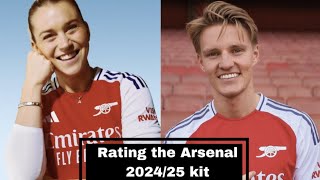 Reviewing the Arsenal 202425 kit [upl. by Zsa]