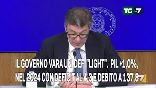 In diretta il TgLa7 delle 1330 del 09042024 [upl. by Crespo229]