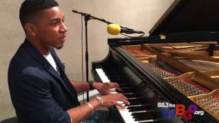 Christian Sands performs LOVE live on WBGOs Morning Jazz with Gary Walker [upl. by Eleda]