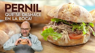 El pernil más jugoso que probarás en un sándwich l Sumito Estévez [upl. by Johannah]