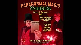 Paranormal Magic this weekend in Baltimore [upl. by Eile]