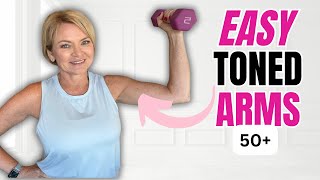 7 Easy Exercises for Toned Arms Over 50 [upl. by Glynn]