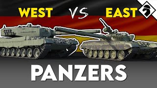 East vs West German Panzer Units  Hyperwar 1989 [upl. by Greenfield]