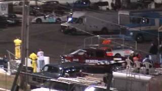 Terry Sroufe Andy Bozell Danny Macendarfer World Record Attempts Kalamazoo Speedway 2009 [upl. by Schonfeld]