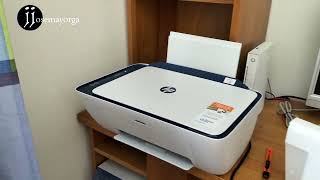 HP DeskJet 2721e Unboxing instalación y configuración  HP DeskJet 2721e Unbox install amp config [upl. by Snoddy]