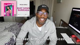 Nicki Minaj quotBust Down Barbianaquot Reaction [upl. by Akinehs772]