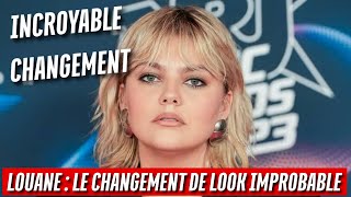 Louane métamorphosée  la chanteuse opte pour un changement de look qui ne passe pas inaperçu [upl. by Otrebilif770]