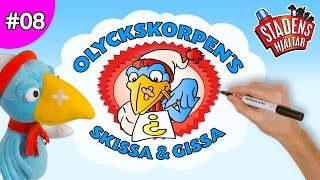 Stadens Hjältar  Ep 08 Skissa amp Gissa med Olyckskorpen [upl. by Nnahs]