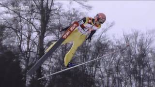 Manuel Fettner Willingen 2017 136m [upl. by Esnofla585]