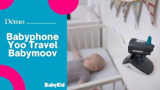 DEMO du babyphone Yoo Travel Babymoov par Emilie [upl. by Arramas]