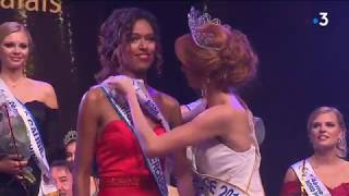 Sacre dAnnabelle Varane élue Miss Nord PasdeCalais 2018 [upl. by Esidarap]