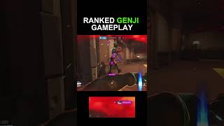 RANKED GENJI CLIPS gaming overwatch2 fyp [upl. by Lenrad]