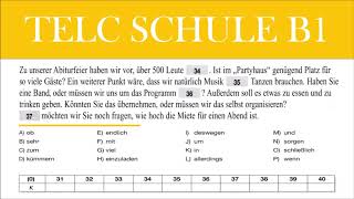 ZERTIFIKAT B1 NEU TELC  MODELLTEST 1  B1 PRÜFUNG MIT LÖSUNGEN [upl. by Thacker]