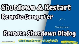 How to Restart or Shutdown a Computer Remotely [upl. by Artur324]