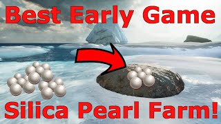 BEST Silica Pearls EARLY Game Ark Survival Ascended Silica Pearls Silica Pearls Ark The Island [upl. by Siblee463]