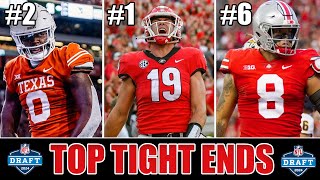 Top Tight Ends in the 2024 NFL Draft  Summer Rankings [upl. by Ennaecarg]