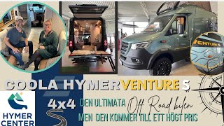 HYMER VENTURE S Premium husbil för äventyr i offroad stil [upl. by Yngad]