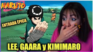 KIBA SHIKAMARU LEE Y GAARA EN ACCIÓN  NARUTO  Reacción Camilanga 🍥 [upl. by Dnomaid506]