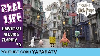 spongebob Vacations at Universal Studios Florida Part 5 5 [upl. by Devland]