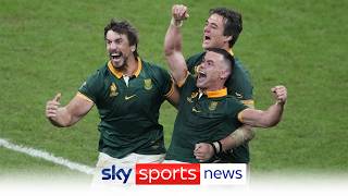 South Africa win the Rugby World Cup for a record 4th time [upl. by Gard]