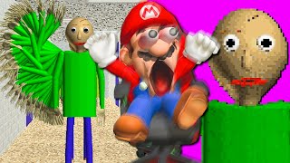 Mario Plays Baldis Basics [upl. by Brasca]